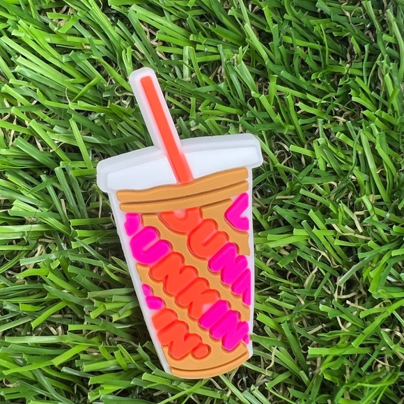 🌼 (3/$10 or 5/$15) NEW “Dunkin Donuts” Fun Croc Shoe Charm Collection - Picture 1 of 1